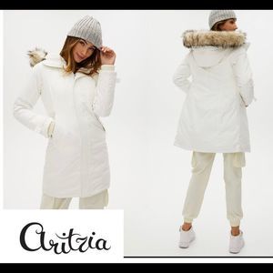 Aritzia White Ski & Snow Jacket